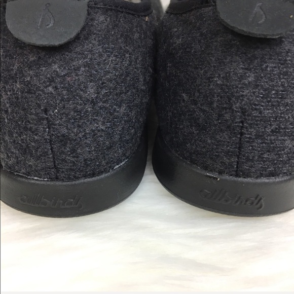 Allbirds women’s Black wool slip on loungers shoes - Picture 7 of 8